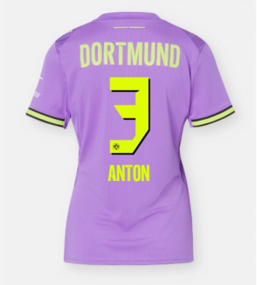 Borussia Dortmund Waldemar Anton #3 Tredjetrøje Dame 2026-27 Kortærmet